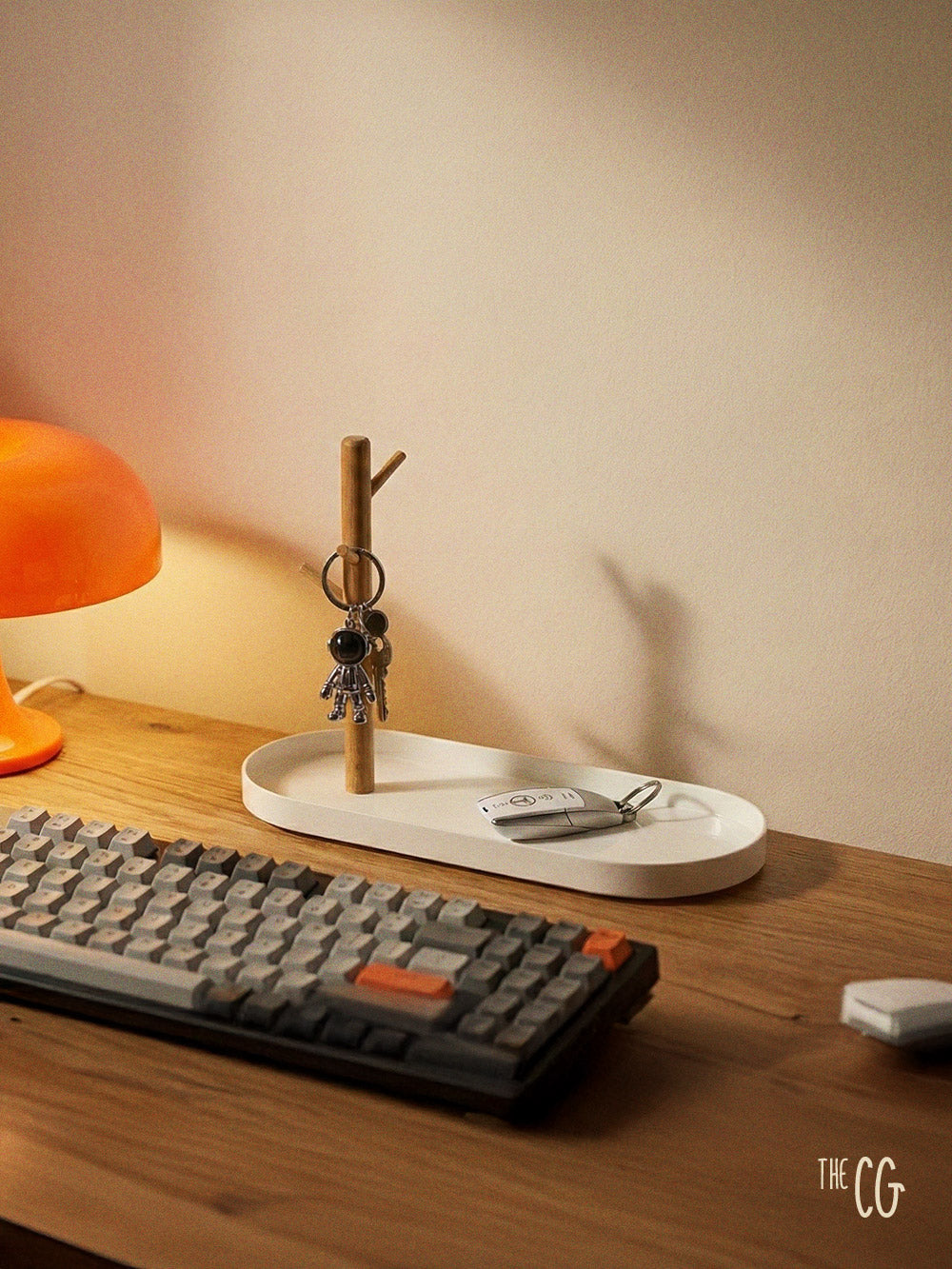 Bamboo Branch Desk Tray