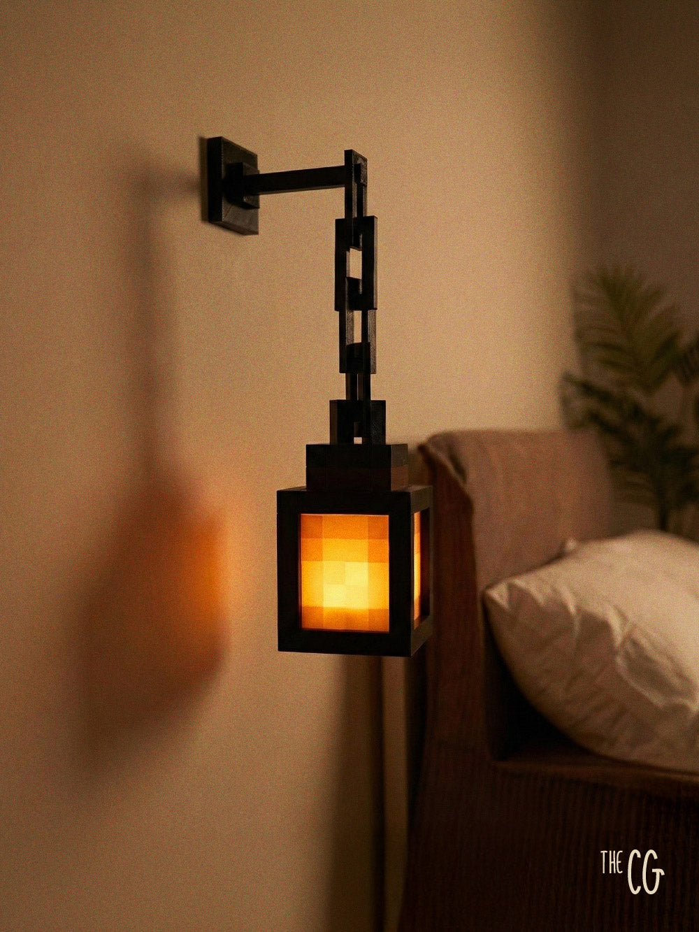 Minecraft Pixel Lantern