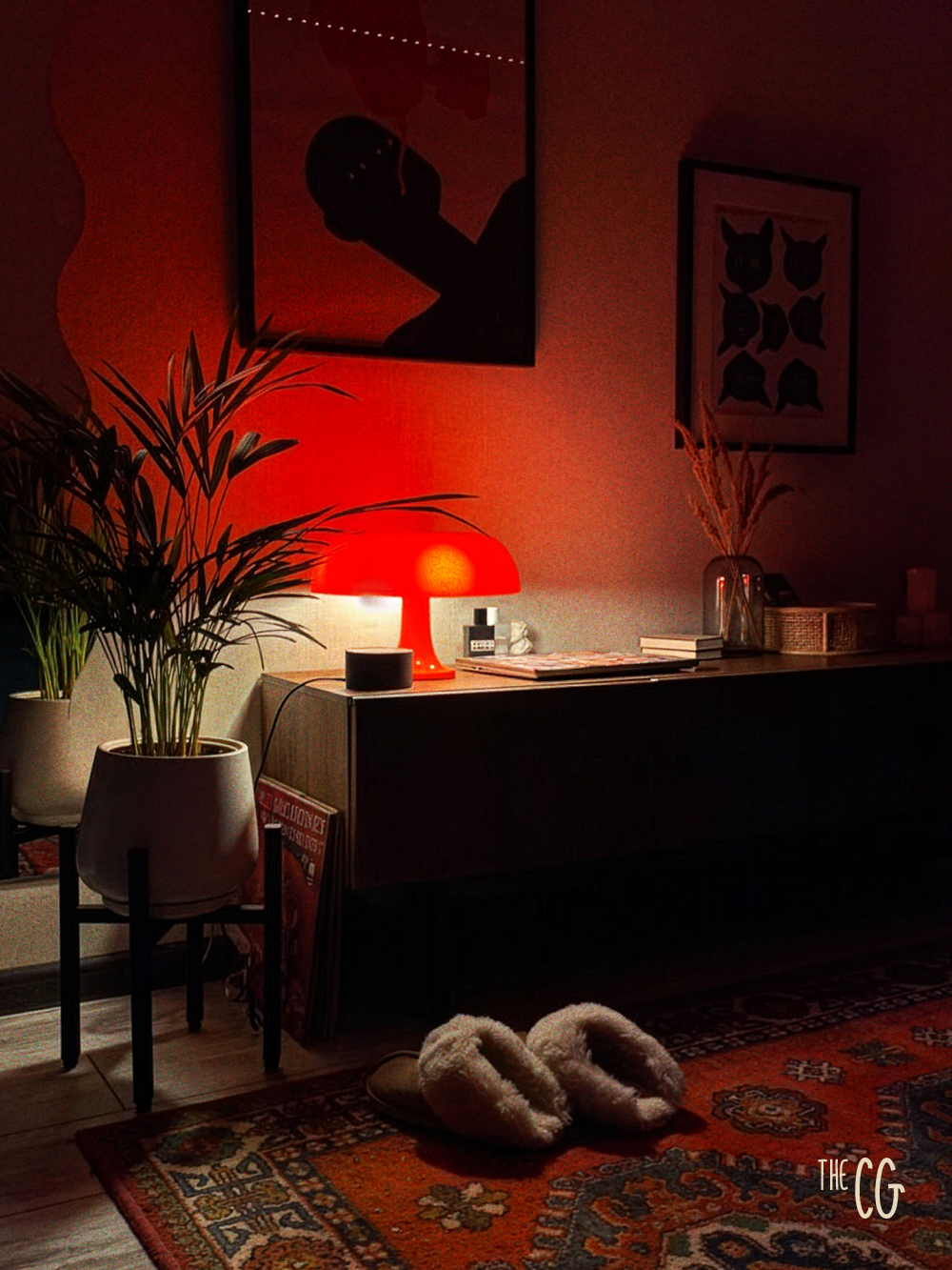 Mushroom Glow Table Lamp