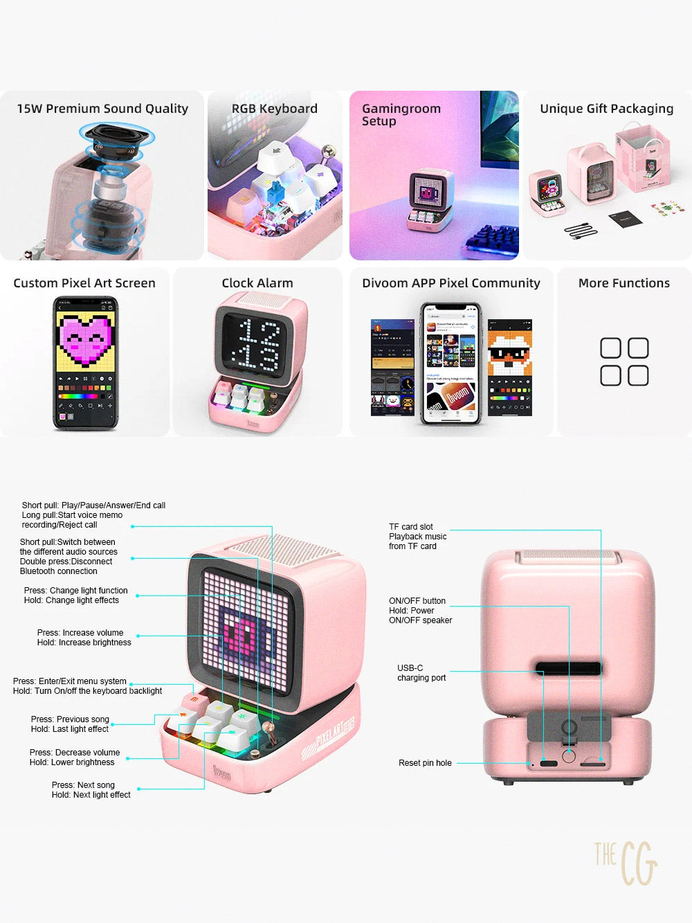 Divoom Ditoo-Pro Speaker & Screen